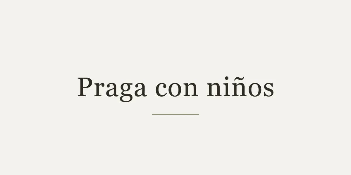 Praga con niños logo