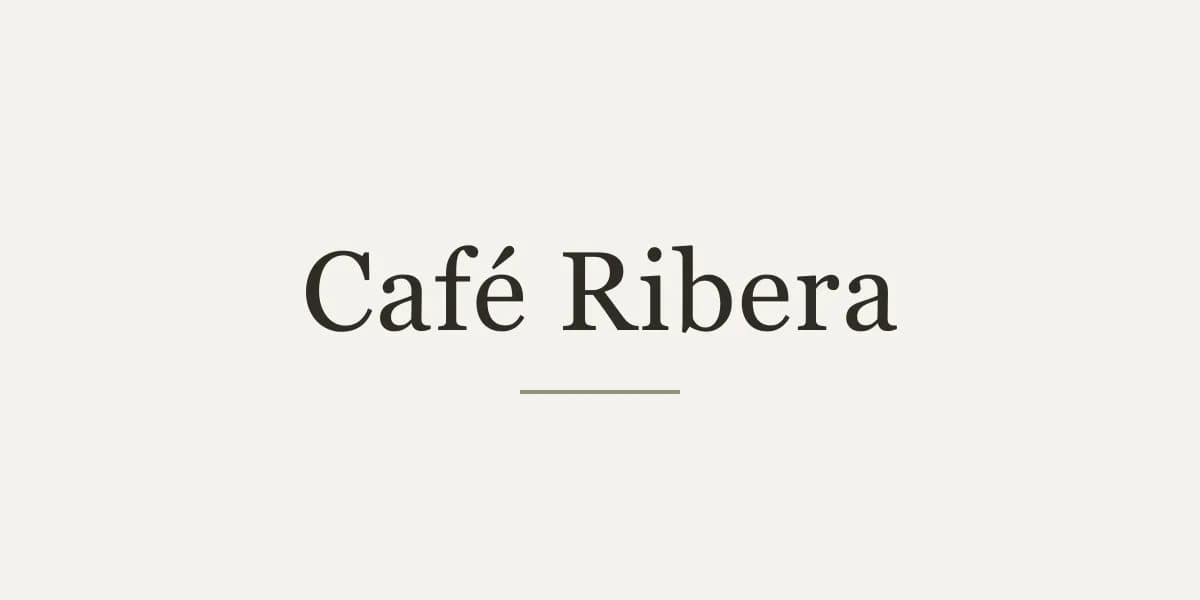 Café Ribera logo